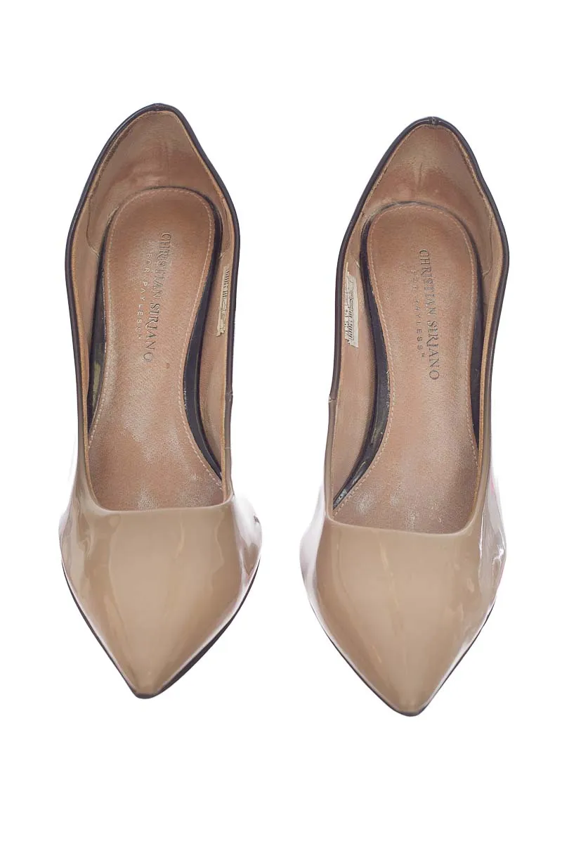 ZAPATOS COLOR BEIGE  CHRISTIAN SIRIANO