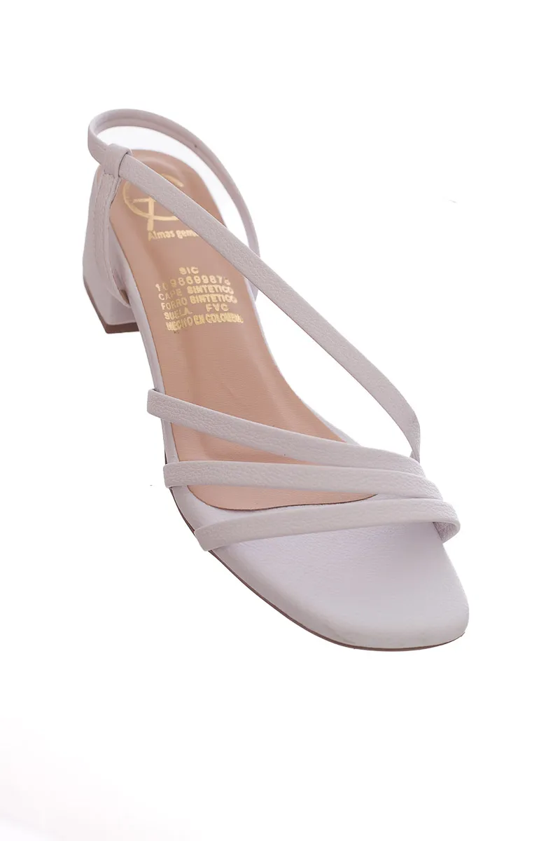 ZAPATOS COLOR BLANCO  ALMAS GEMELAS
