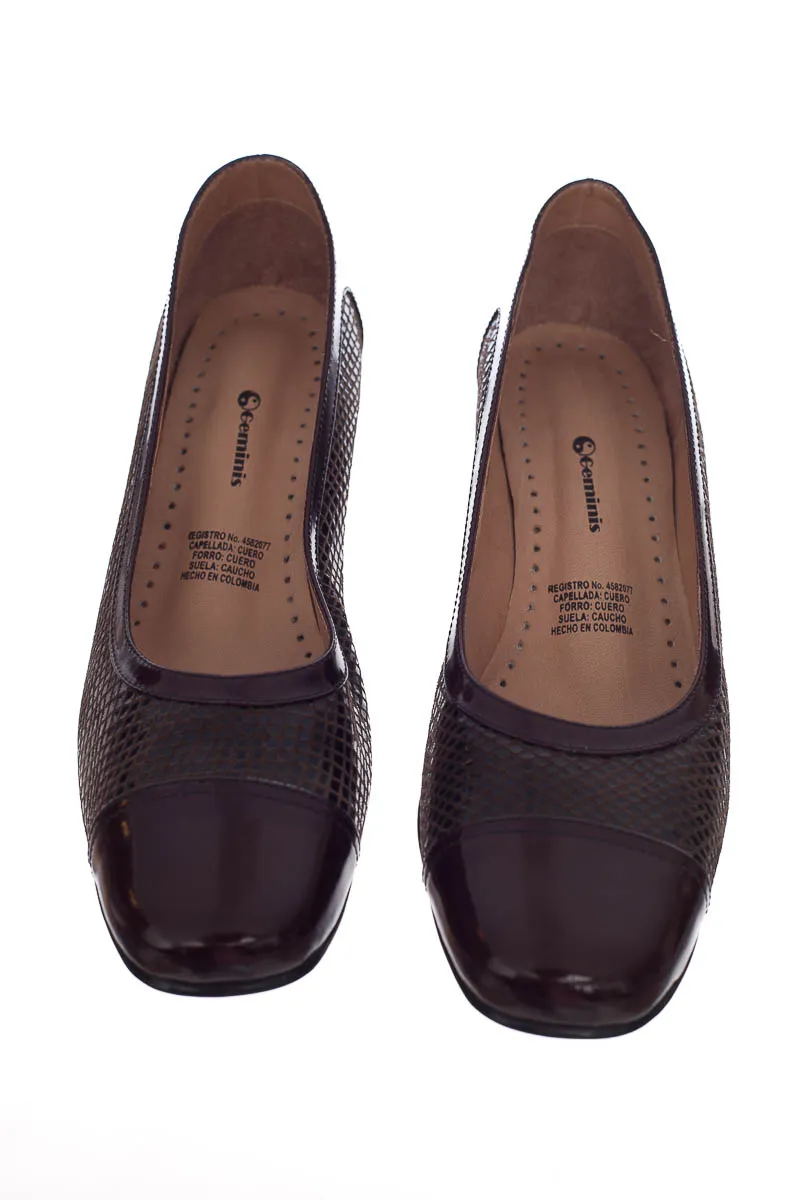 ZAPATOS COLOR CAFé  GEMINIS