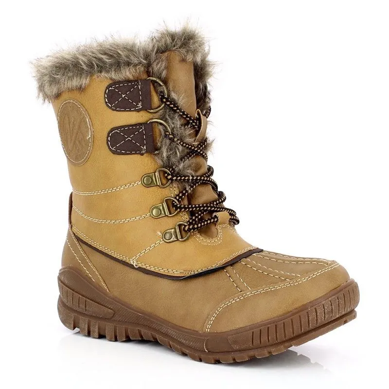 ZAPATOS DE APRESSKI KIMBERFEEL DELMOS (CAMEL) MUJER