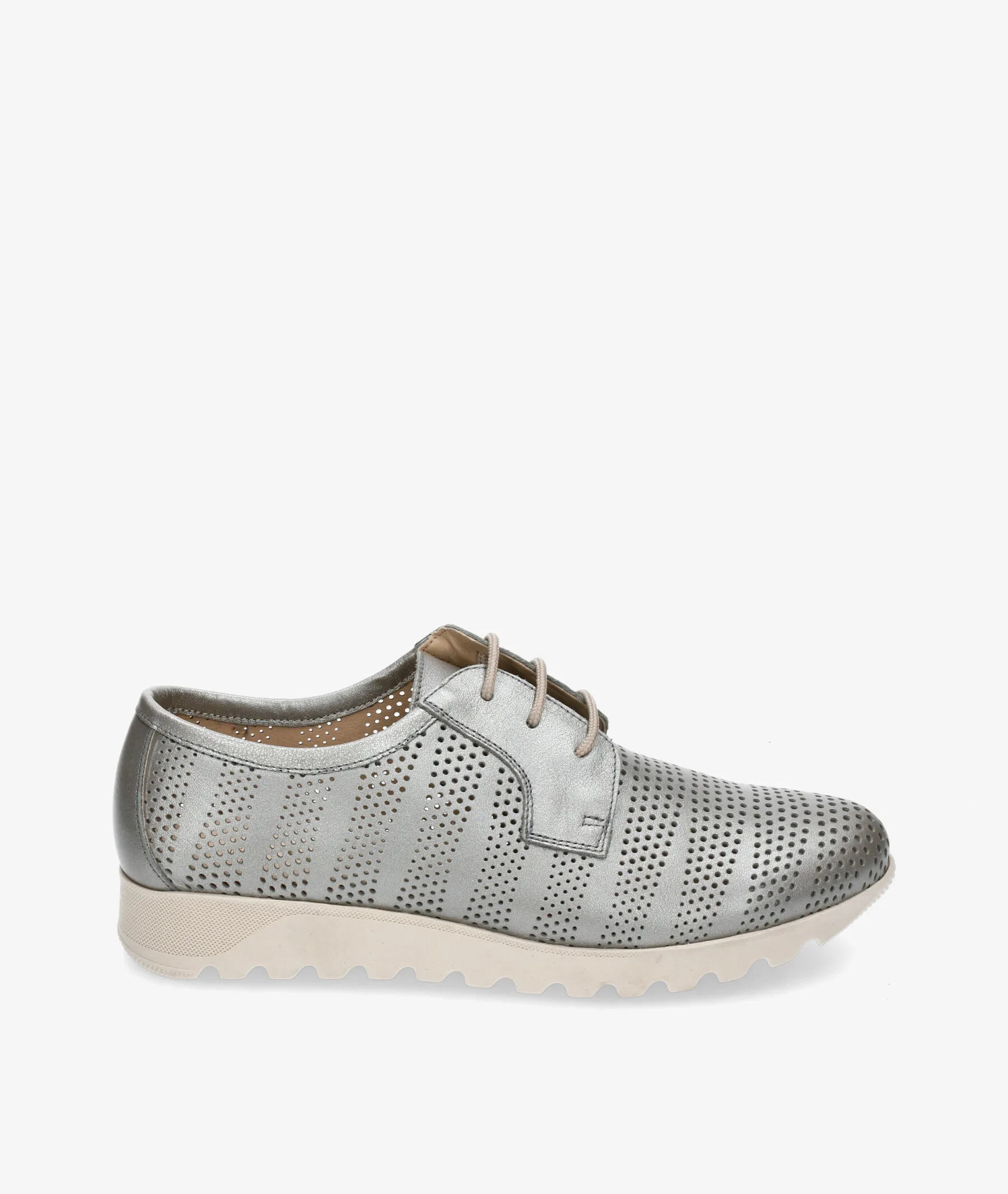 Zapatos de tacón bajo Kénnebec 8210 PICADO TAIPAN en taupe metalizado