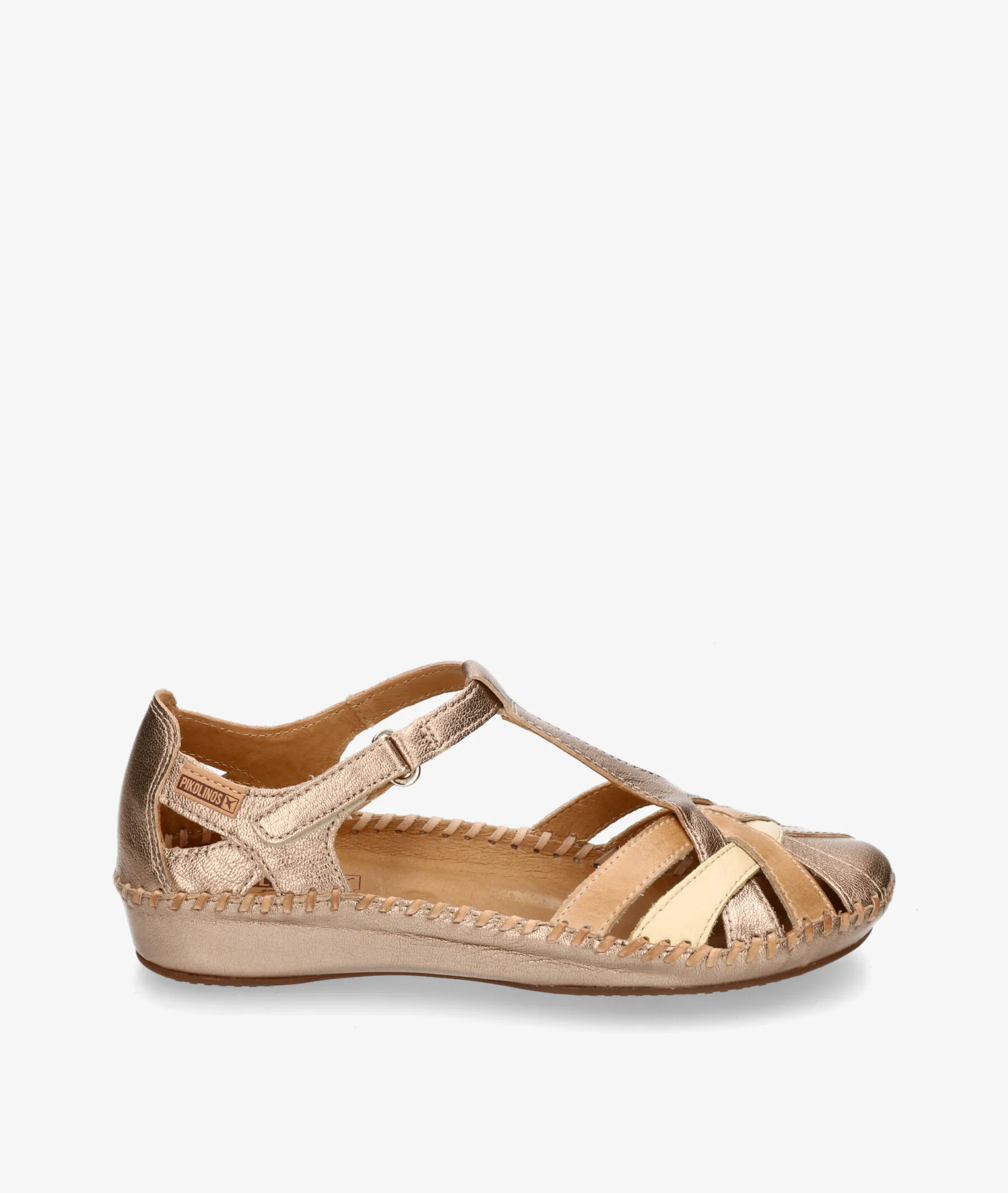 ZAPATOS DE TACóN BAJO PIKOLINOS 6550732 EN PLATINO