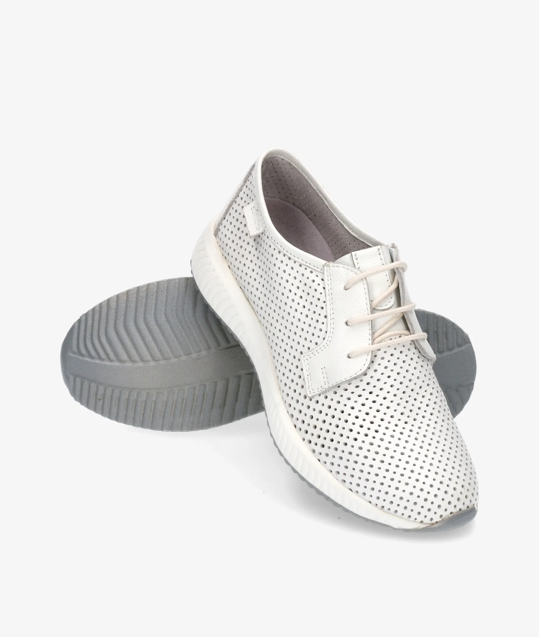 Zapatos de tacón bajo St. Gallen SAN FRANCISCO en blanco