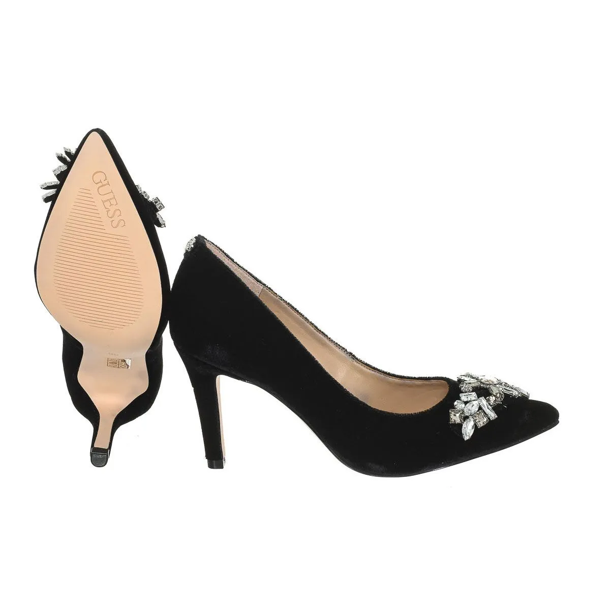 Zapatos De Tacón Con Puntera En Pico Fleld3fab08 Mujer Guess