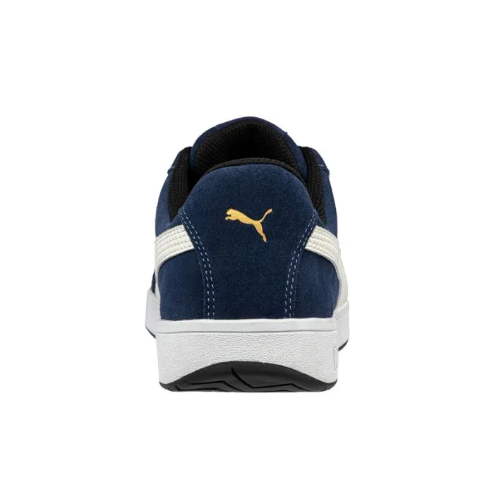 Zapatos de trabajo Puma Iconic Suede Navy Low S1PL ESD FO HRO SR