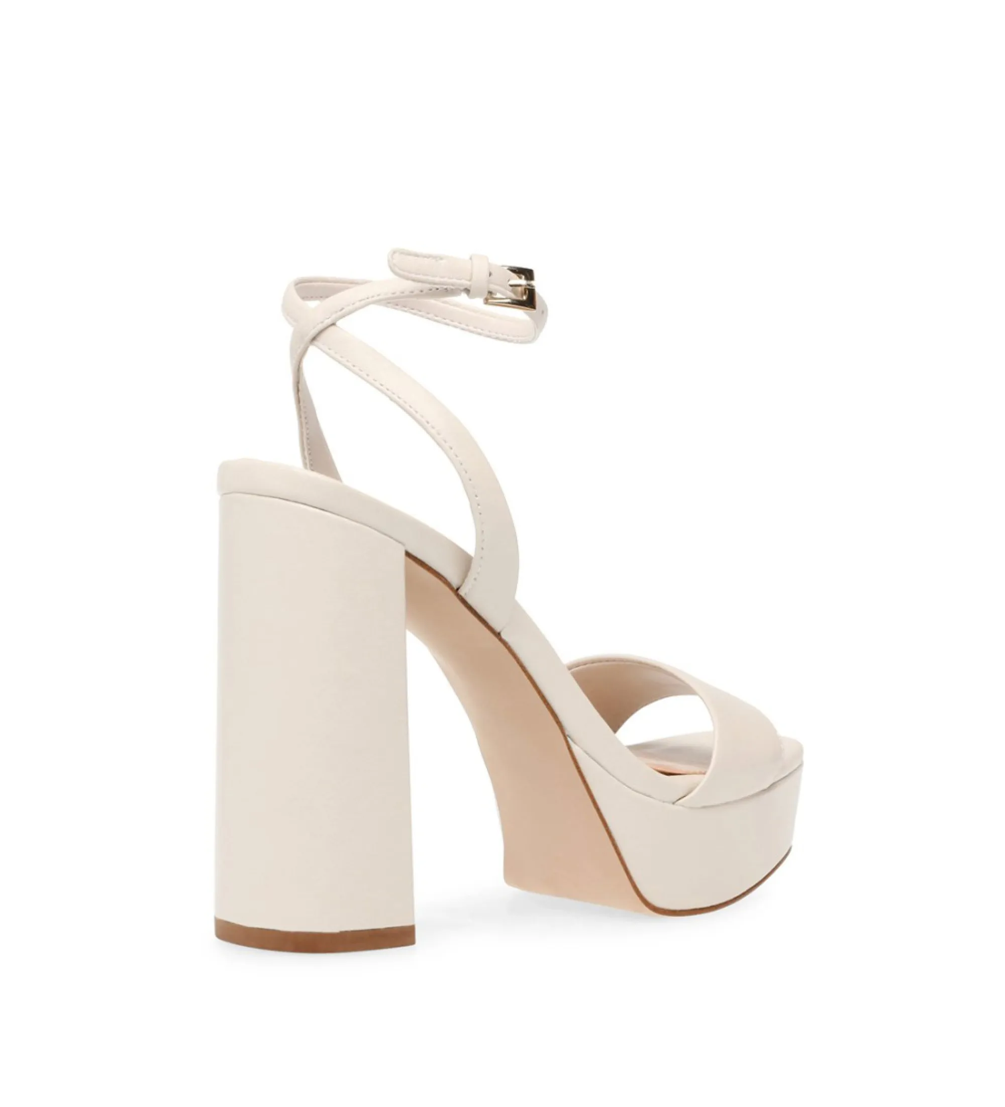 ZAPATOS LESSA BLANCO ROTO  ALTURA TACóN 10.5CM