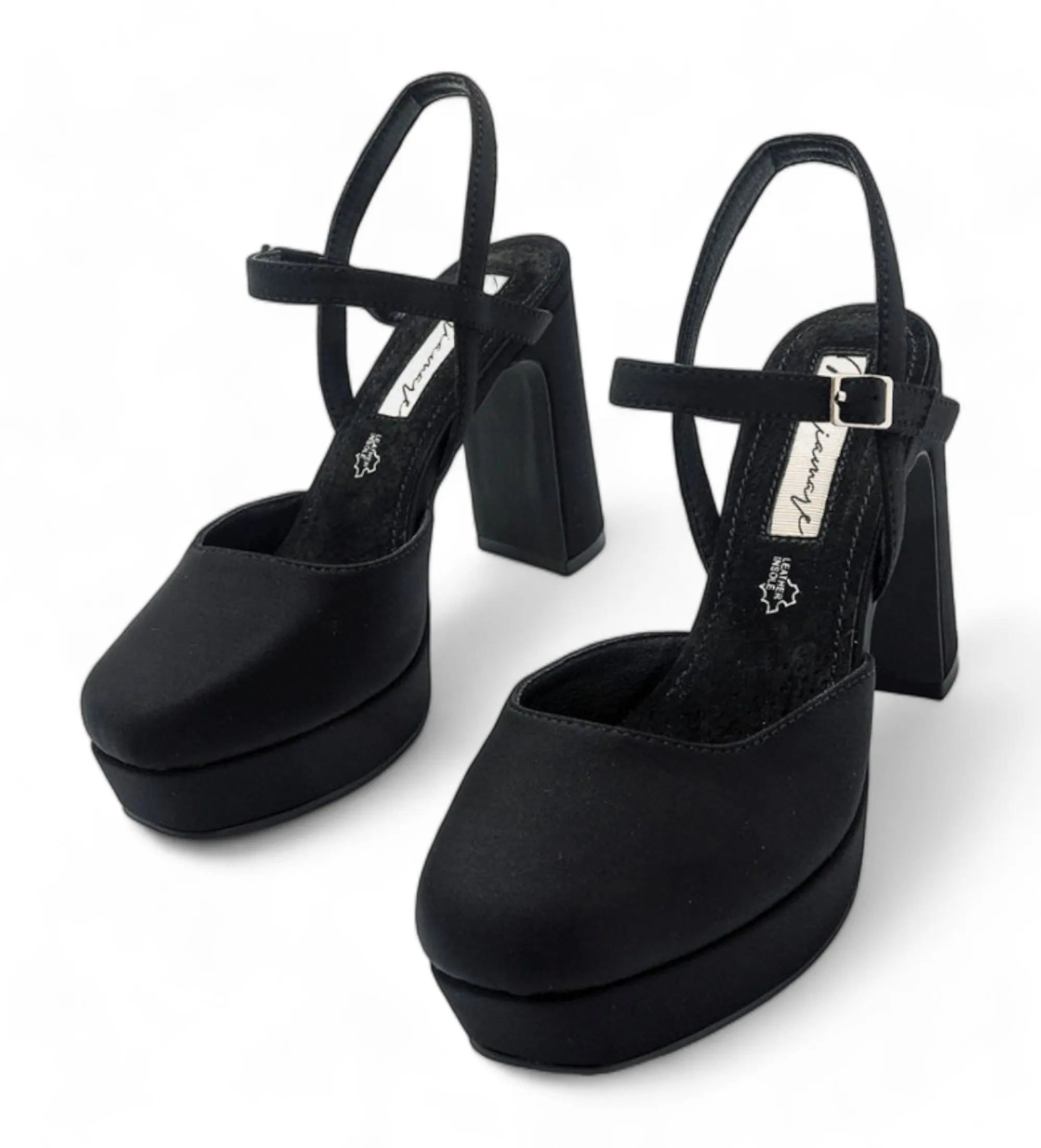 Zapatos Roseta negro