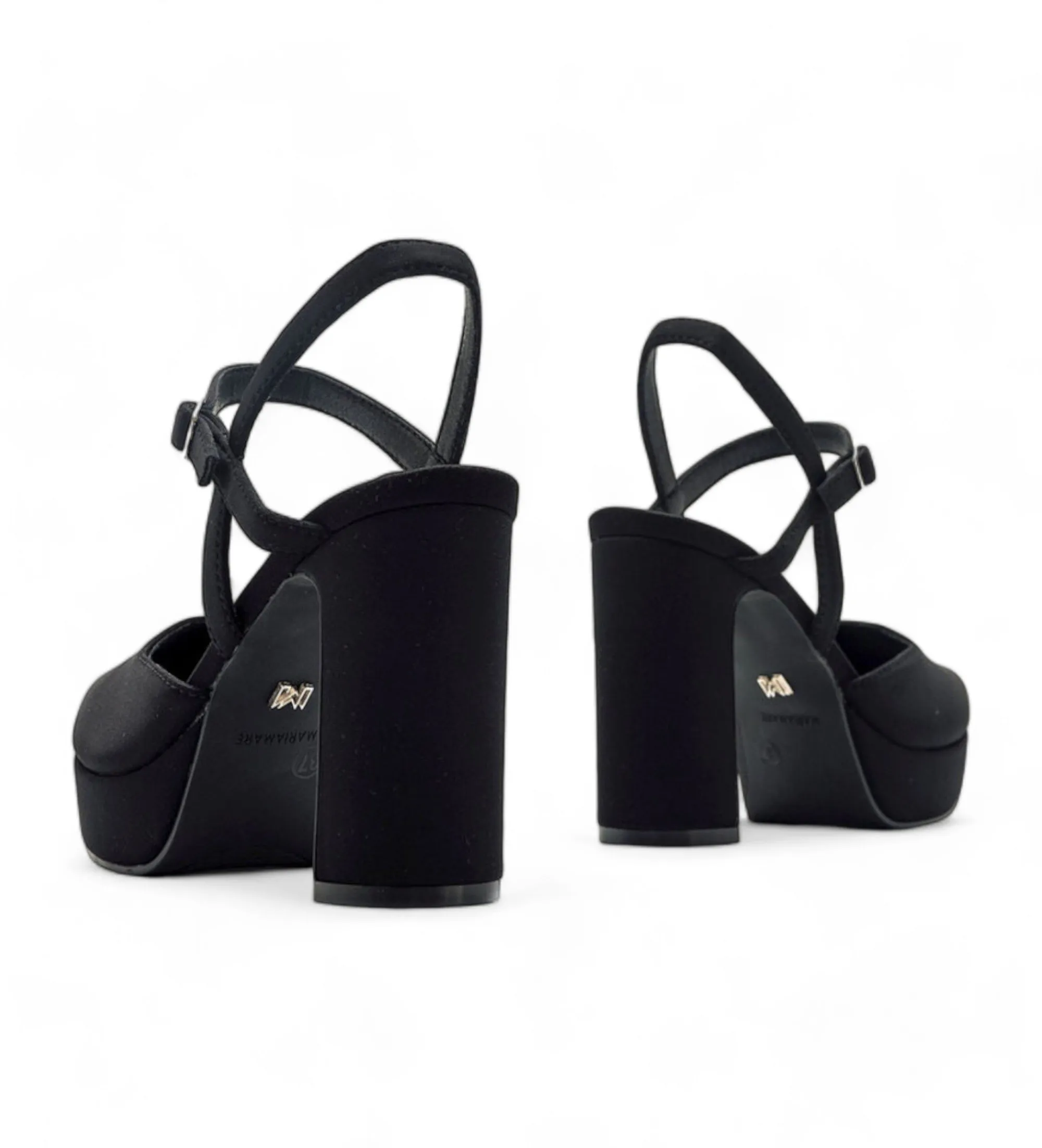 Zapatos Roseta negro
