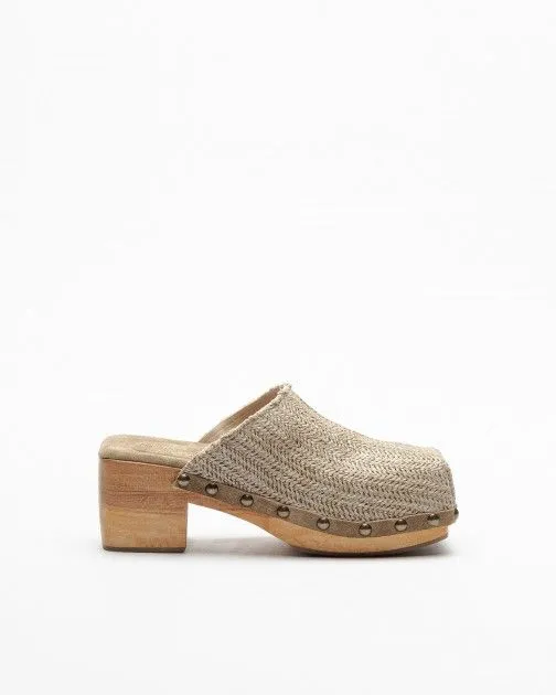 Zuecos PROF 9980 gris pardo
